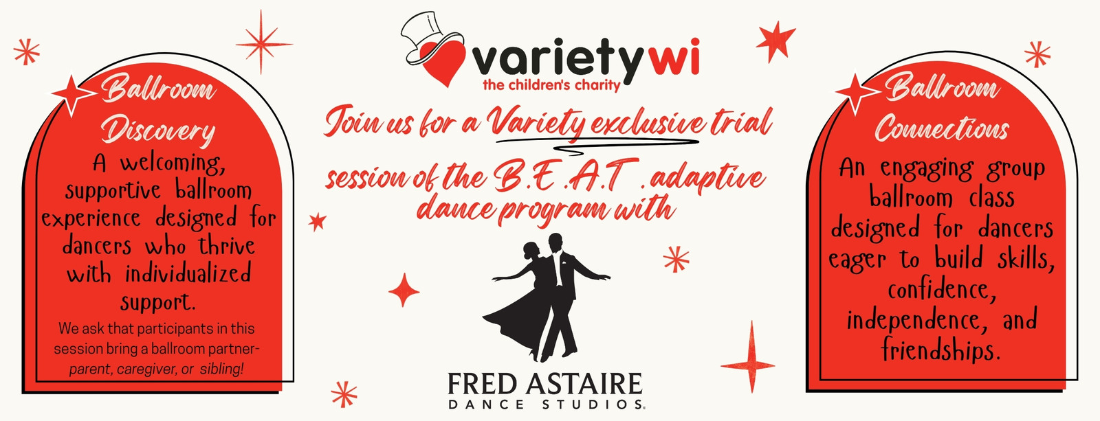 Adaptive Dance Trial Day with Fred Astaire- New Berlin - Variety - the Children's Charity of Wisconsin